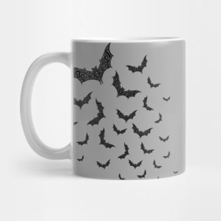 Swirly Bat Swarm Mug